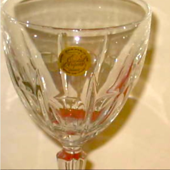 EUC or possibly Never used BERGERAC CRISTAL D'ARQUES CRYSTAL SHERRY GLASSES - Picture 3 of 7